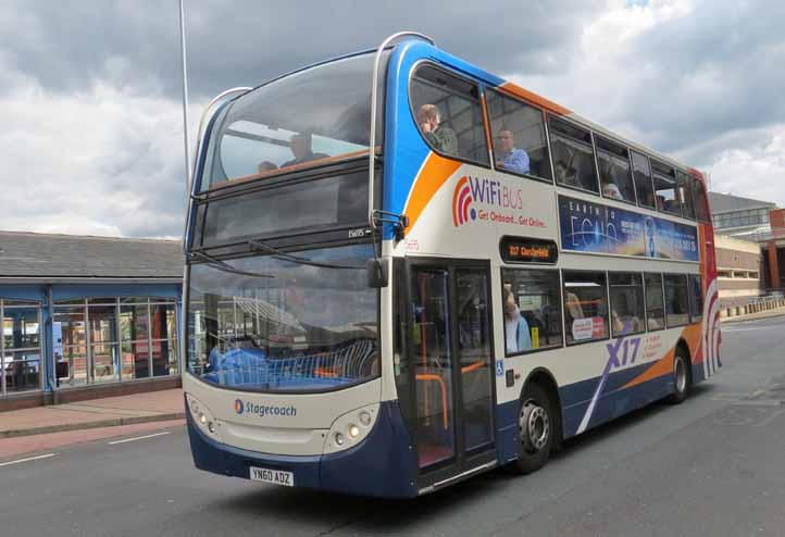 Stagecoach East Midland Scania N230UD ADL Enviro400 15695